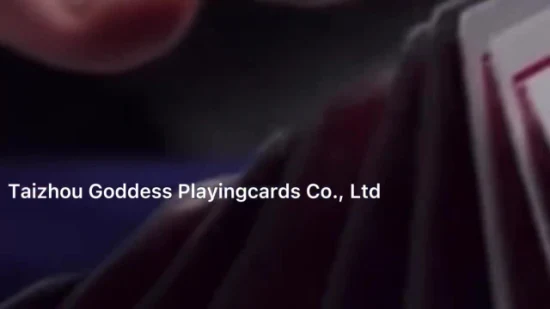 Carte da gioco da poker professionali in plastica con carte da gioco