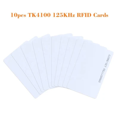 Carta d'identità RFID in plastica riscrivibile con frequenza Lf di 125kHz