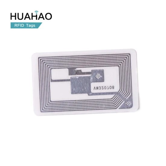 Campione gratuito!  Il produttore RFID Huahao ha personalizzato il tag RFID UHF adesivo 860-960 MHz